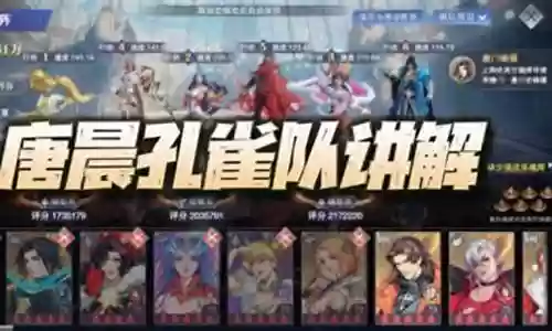 新版孔雀翎阵容搭配图插图