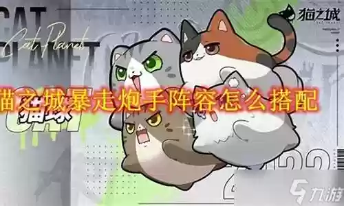 猫之城暴走炮手阵容搭配插图
