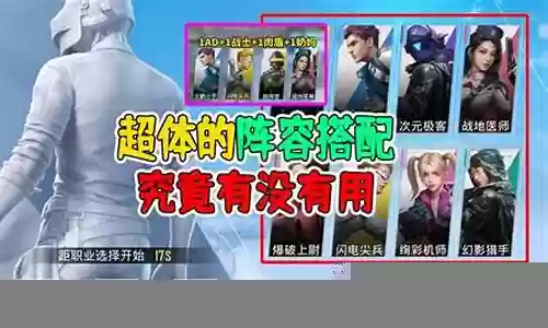 和平精英全新阵容搭配最新插图