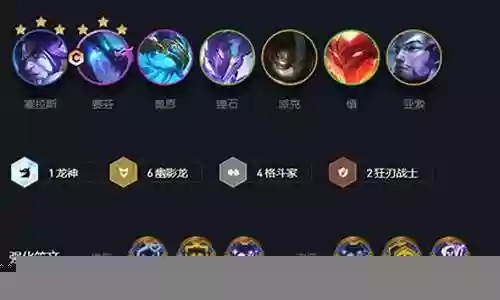 幽影转龙阵容搭配插图