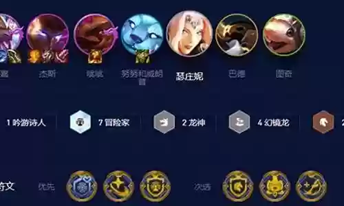 冒险家人马阵容插图