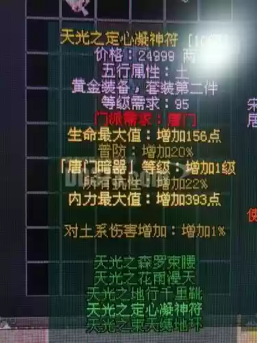 门派黄金装备-天忍插图