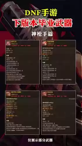 dnf史诗武器制作冷却插图
