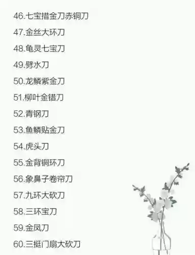 霸气武器名字插图1
