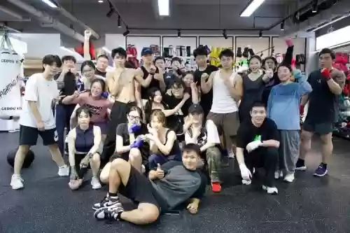 打拳的阵容插图
