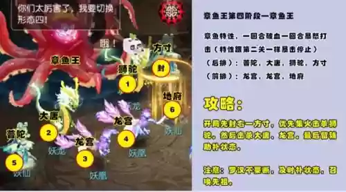 梦幻西游章鱼王第二阶段怎么打插图1