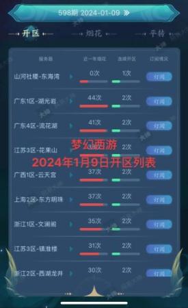 梦幻西游怎么查看区有多长时间插图