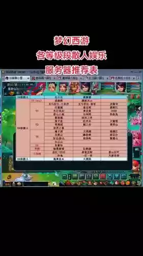 梦幻西游手游大区人多插图