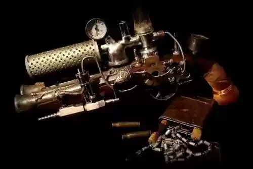 动漫蒸汽朋克武器插图1