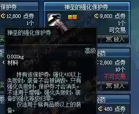 装备强化保护券说明插图1
