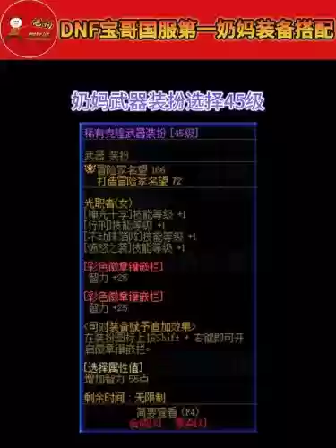 奶妈穿啥装备插图