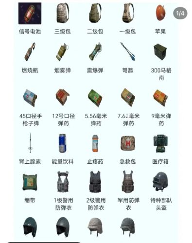 和平精英首选装备插图