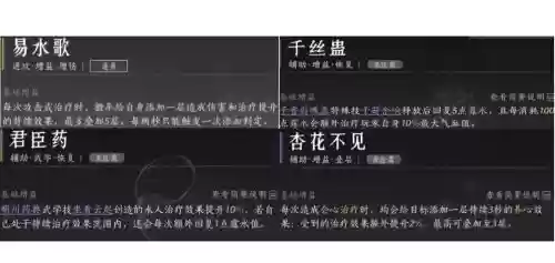 剑三奶花pve装备选择_1插图1