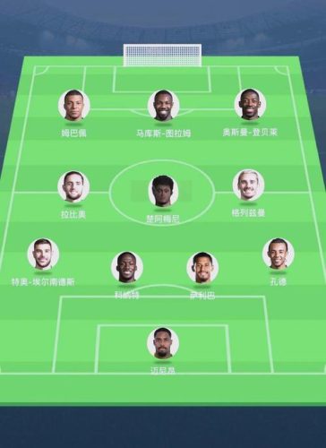 法国套阵容插图