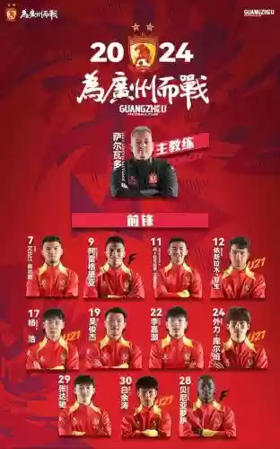 广州阵容名单插图