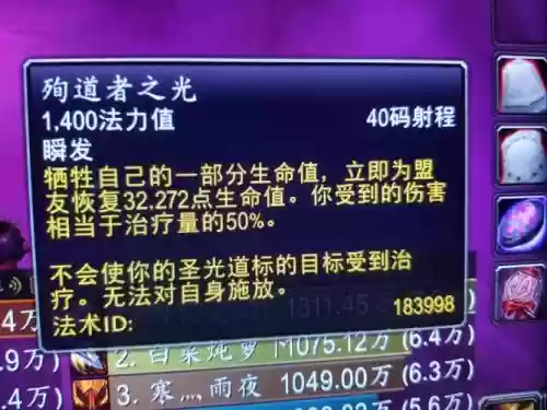 殉道者之光技能作用插图