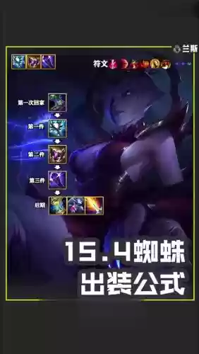 s9蜘蛛打野出装技能插图 s9蜘蛛打野出装技能插图