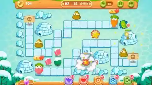保卫萝卜293攻略图水晶萝卜插图1