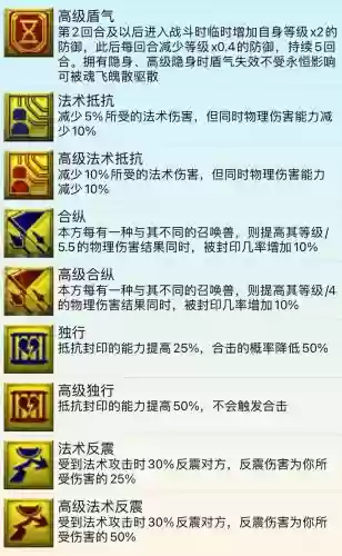 梦幻技能125以下分灵插图1