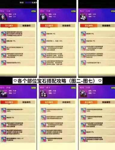 宝石复刻阵容搭配插图