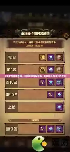 止戈阵容搭配插图
