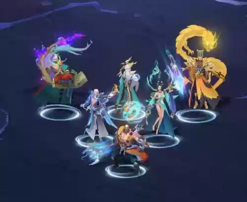 白虎姜子牙阵容插图