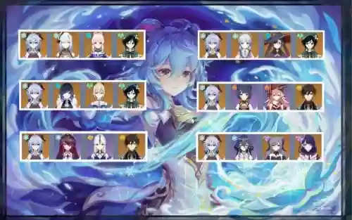 乐园甘雨阵容插图
