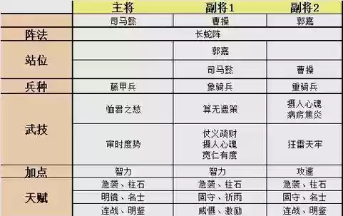 司马阵容搭配思路插图
