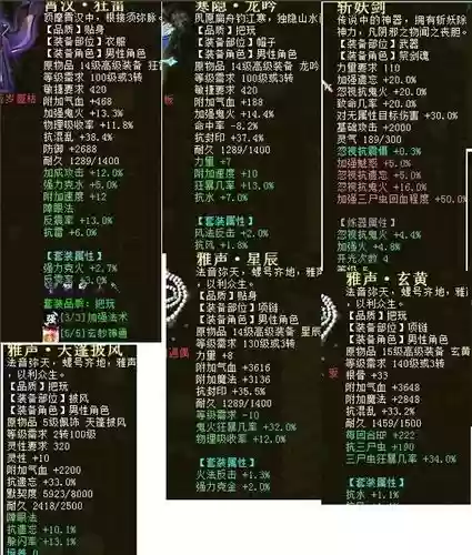 男鬼2转高级装备属性好插图1