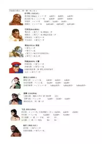 街霸铁面技能_1插图1