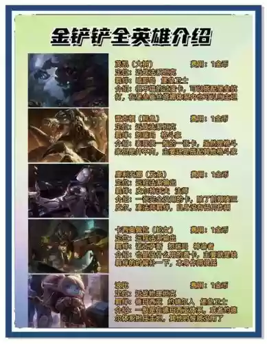 下棋卡片阵容搭配插图1