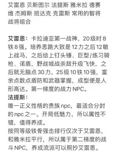 骑马与砍杀领主的阵容搭配插图1