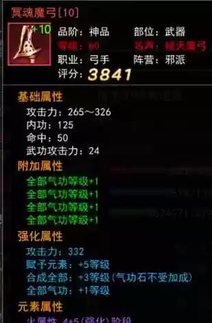 天之禁弓手装备搭配插图1