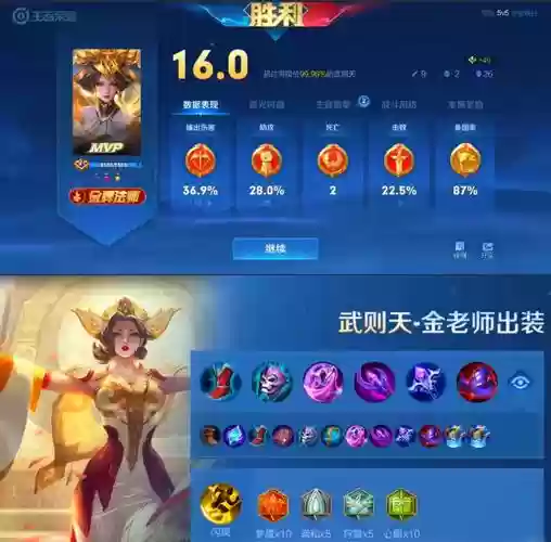 王者荣耀武则天装备搭配插图1