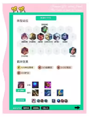 卡玛尔阵容搭配插图