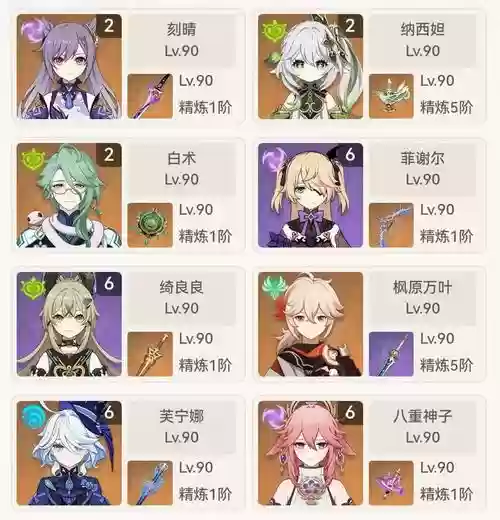 原神阵容搭配推荐刻晴主c插图