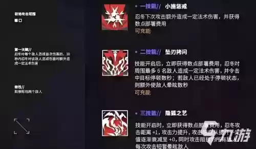 明日方舟技能左边的三角插图