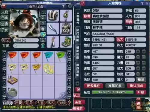 梦幻西游奶的装备属性_1插图