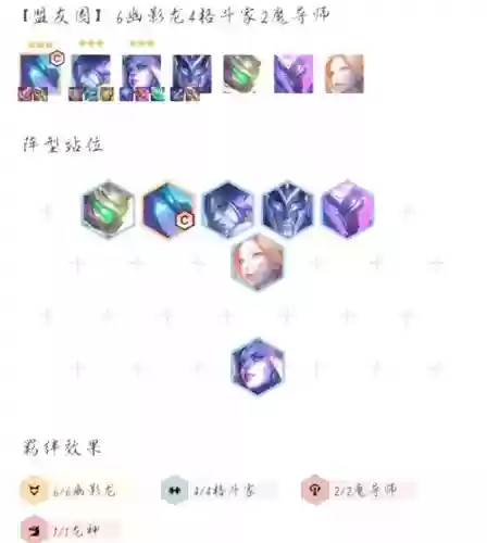 幽影阵容搭配_2插图1