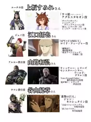 强势声优阵容搭配_1插图1