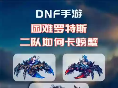 DNF螃蟹阵容搭配插图1