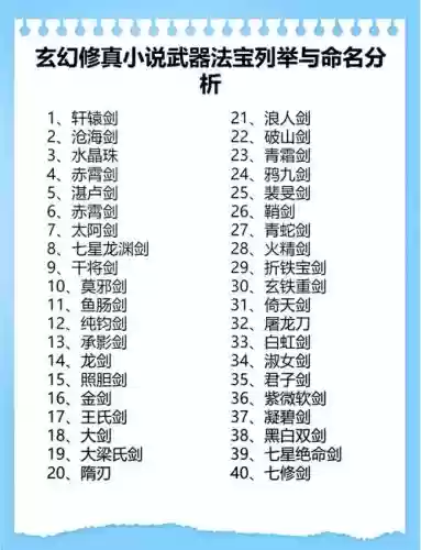 修真风云录门派武器插图1