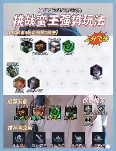 蛮王挑战者阵容搭配插图