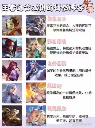 情侣英雄阵容搭配插图