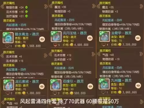 梦幻西游09物理装备插图1