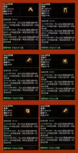 传世流金装备哪里出插图1