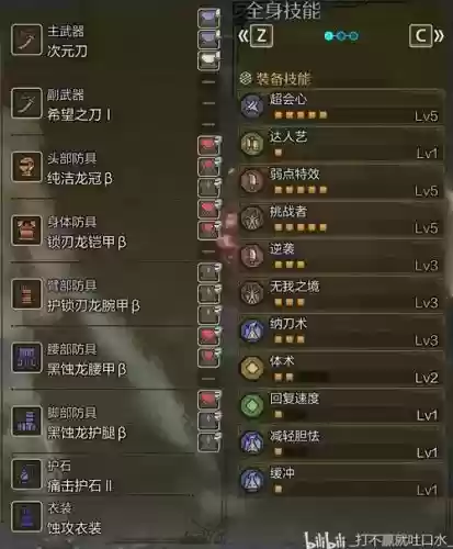 mhw技能大全,mhwi技能列表插图 mhw技能大全,mhwi技能列表插图