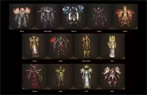 魔兽世界哪个职业的装备好看，魔兽世界装备便宜的职业插图1