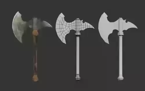 武器建模图片，武器建模图片高清插图