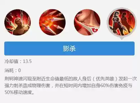 荆轲点技能,荆轲技能连招技巧插图1 荆轲点技能,荆轲技能连招技巧插图1